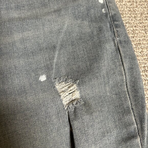 Current Elliot - Grey Splattered Stiletto Jean - Size 30 - Picture 10 of 15